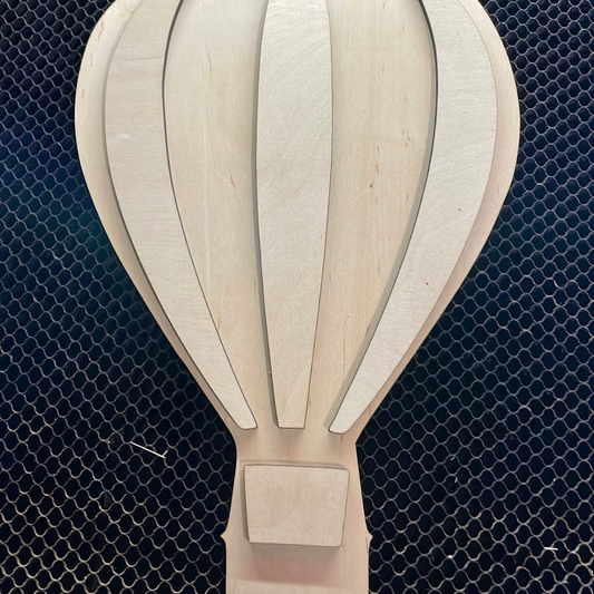 Laser Cut Hot Air Balloon Double Layer 12"