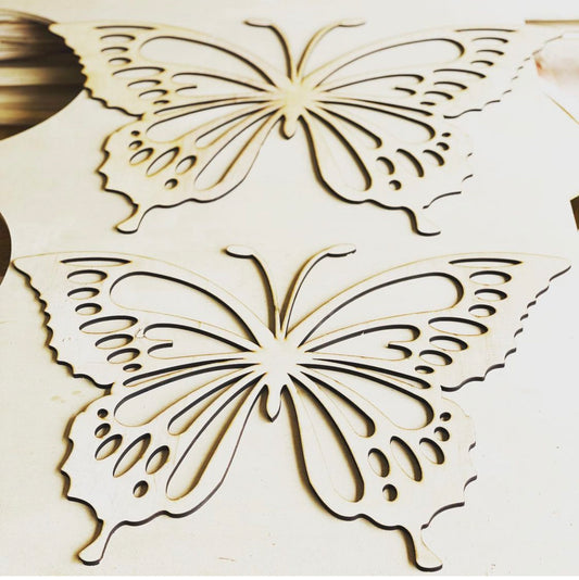 Laser Cutouts Butterflies