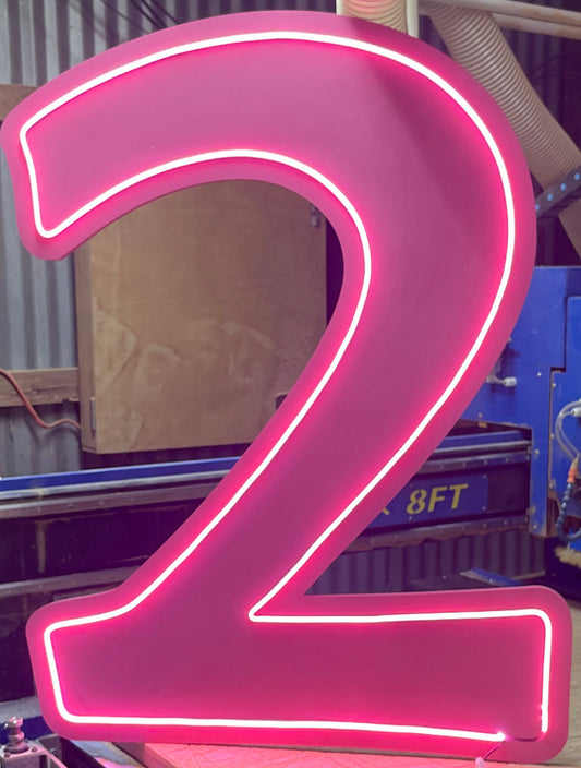 Neon Number 2