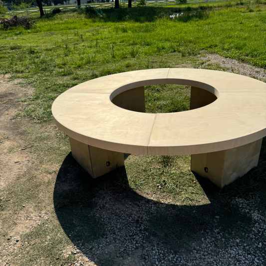 Round Kids Table 4 Pieces