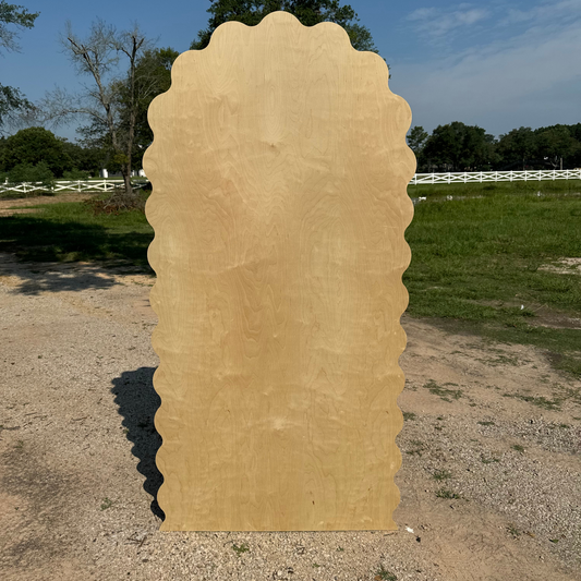 Flat Wavy Wall